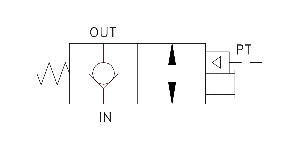 Product Figures for 1/8" NPTF Adjustable P.O. Check Valve