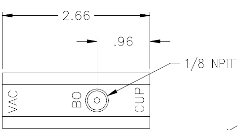 Product Drawing for 3/8" NPTF Vacuum-Loc Valve